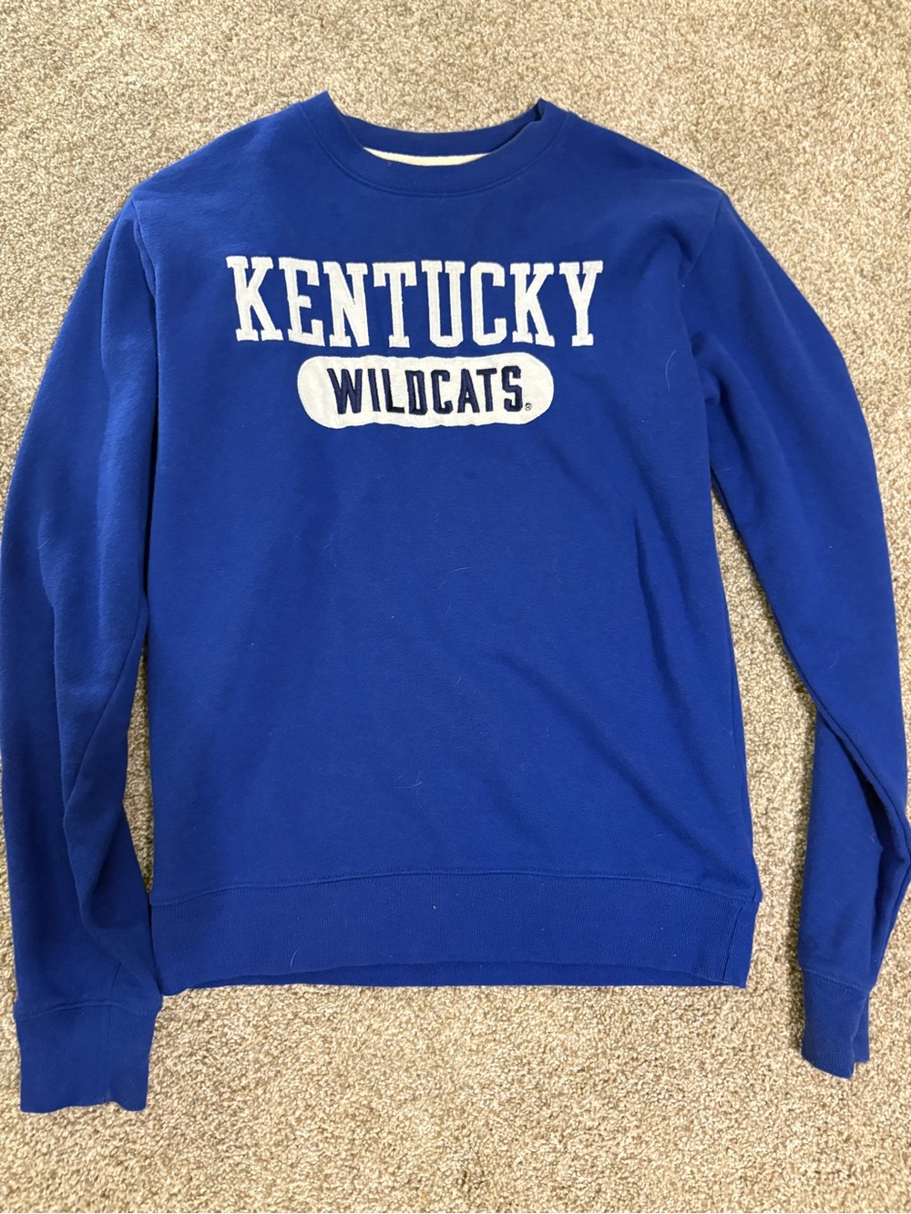 Kentucky Wildcats Blue Crewneck Sweatshirt